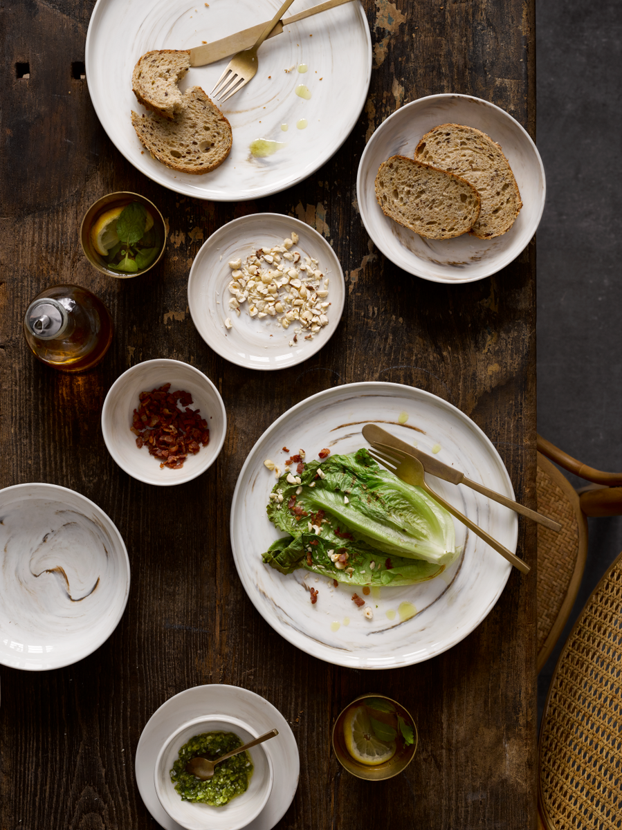 Luzerne MARBLE プレート　皿　6枚セット Marble - Luzerne Tableware Collection – Luzerne Singapore