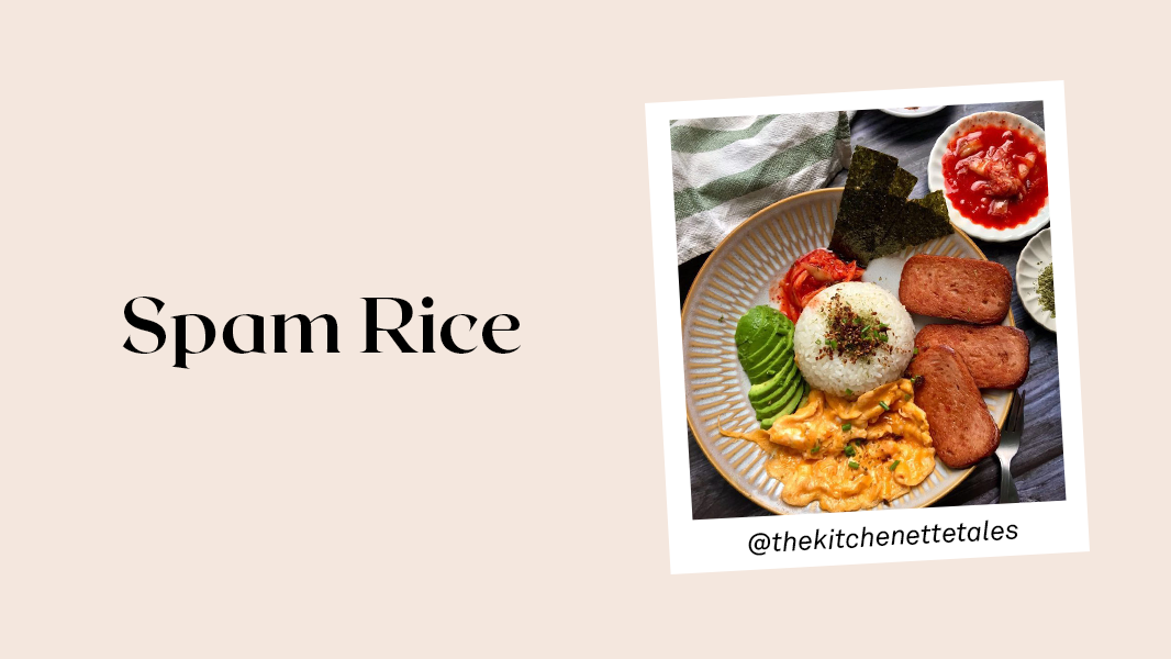 Spam Rice – Luzerne Singapore