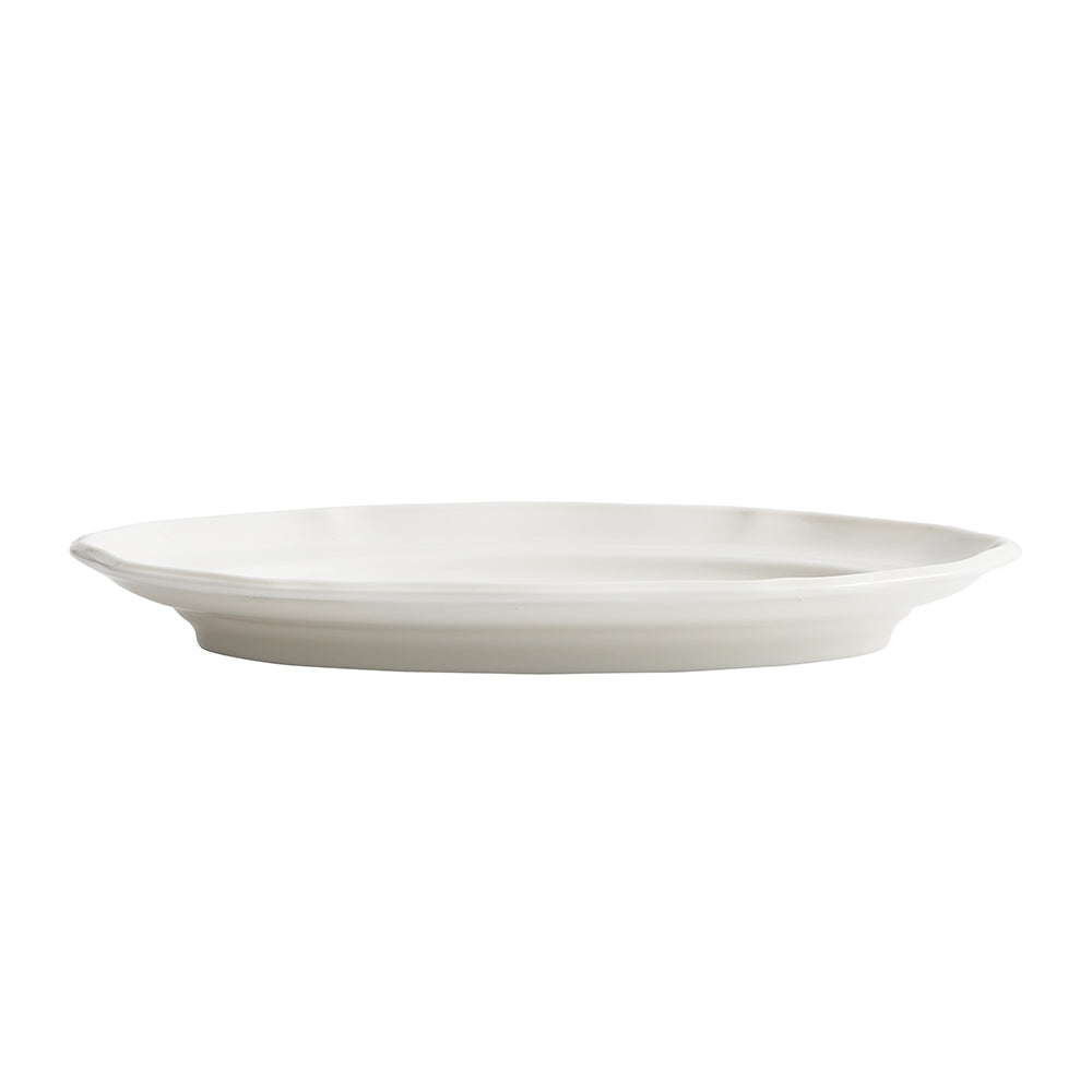 Astoria Oval Rim Plate - Luzerne – Luzerne Singapore