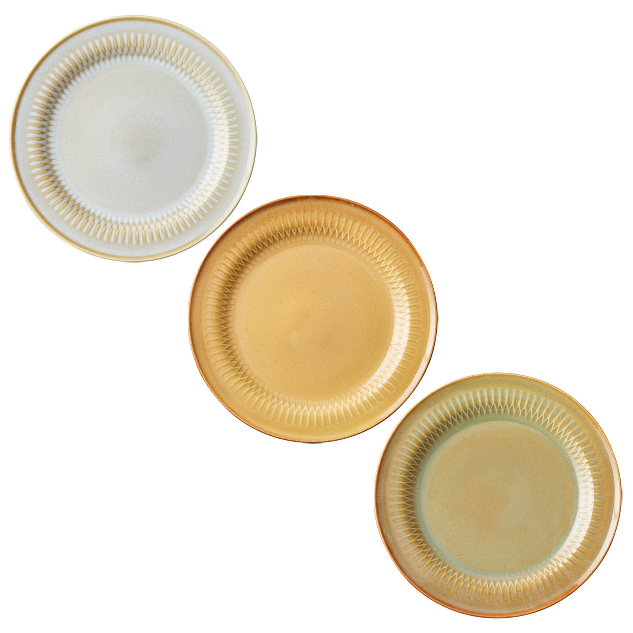 Cottage Round Rim Plate - Luzerne – Luzerne Singapore