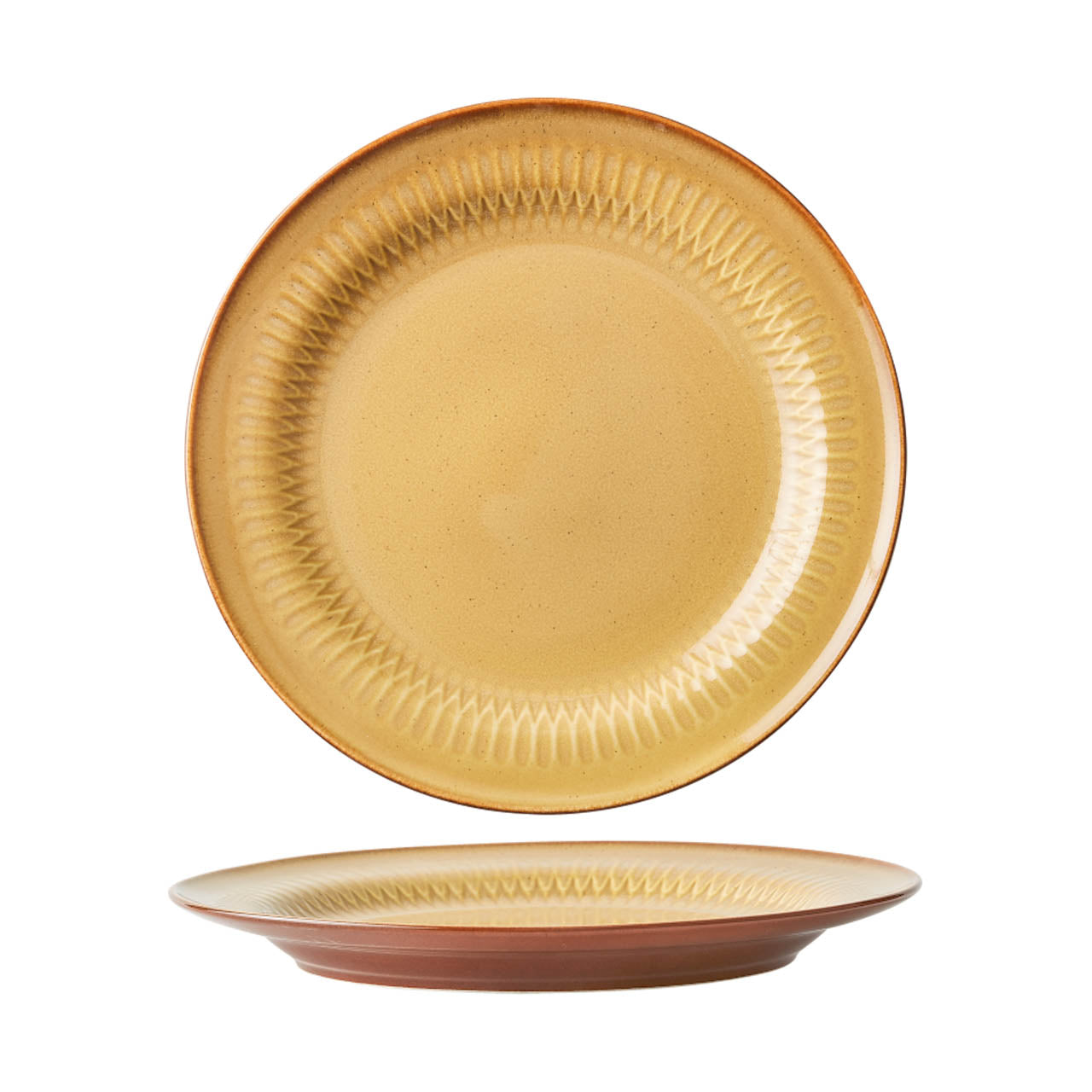 Cottage - Round Rim Plate