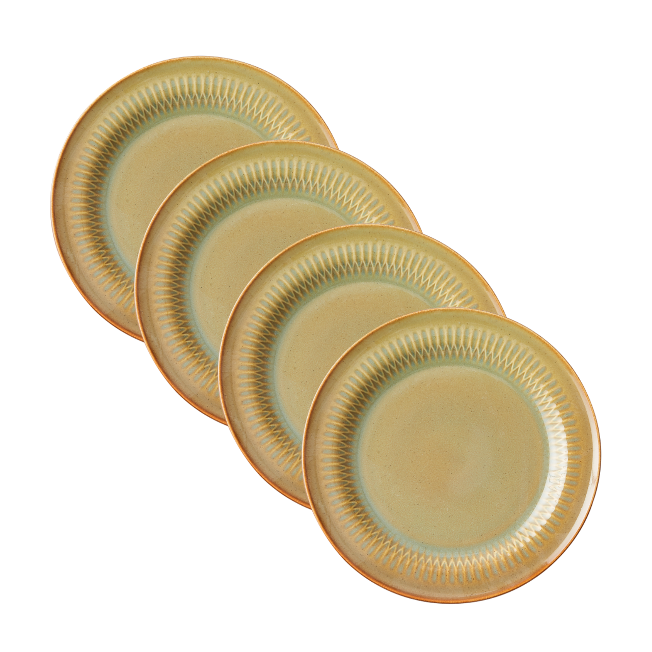 Mini Gift Set (4/Pack) - Cottage 21cm Round Plate