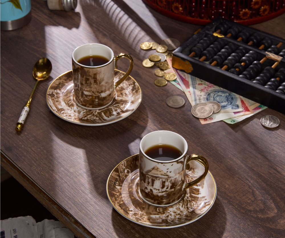 SG60 Kopi Set - (Set of 6)
