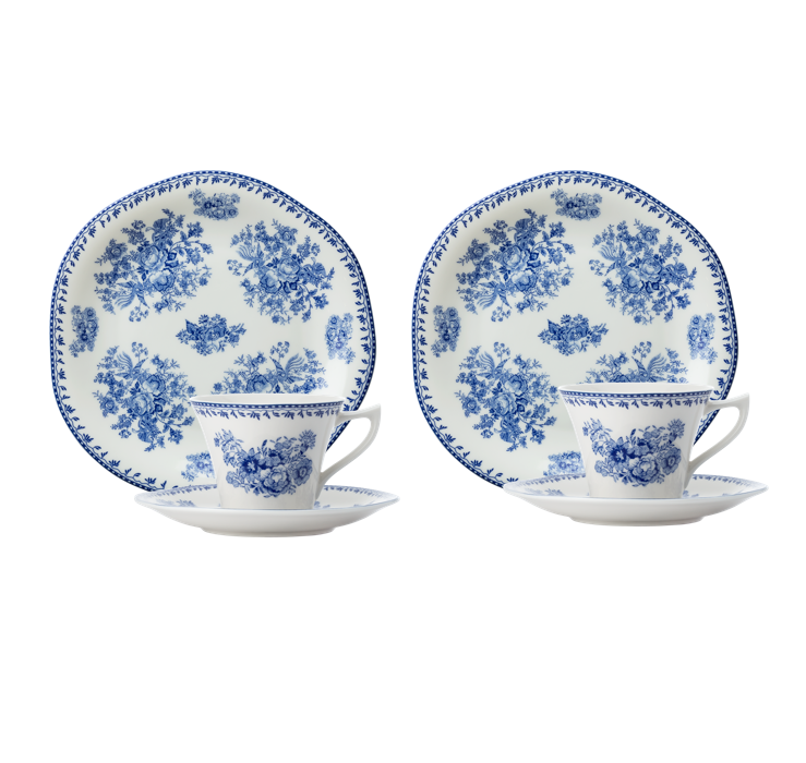 Lucerna Tea Set Lancaster Garden Hi-Tea Set - Luzerne – Luzerne Singapore