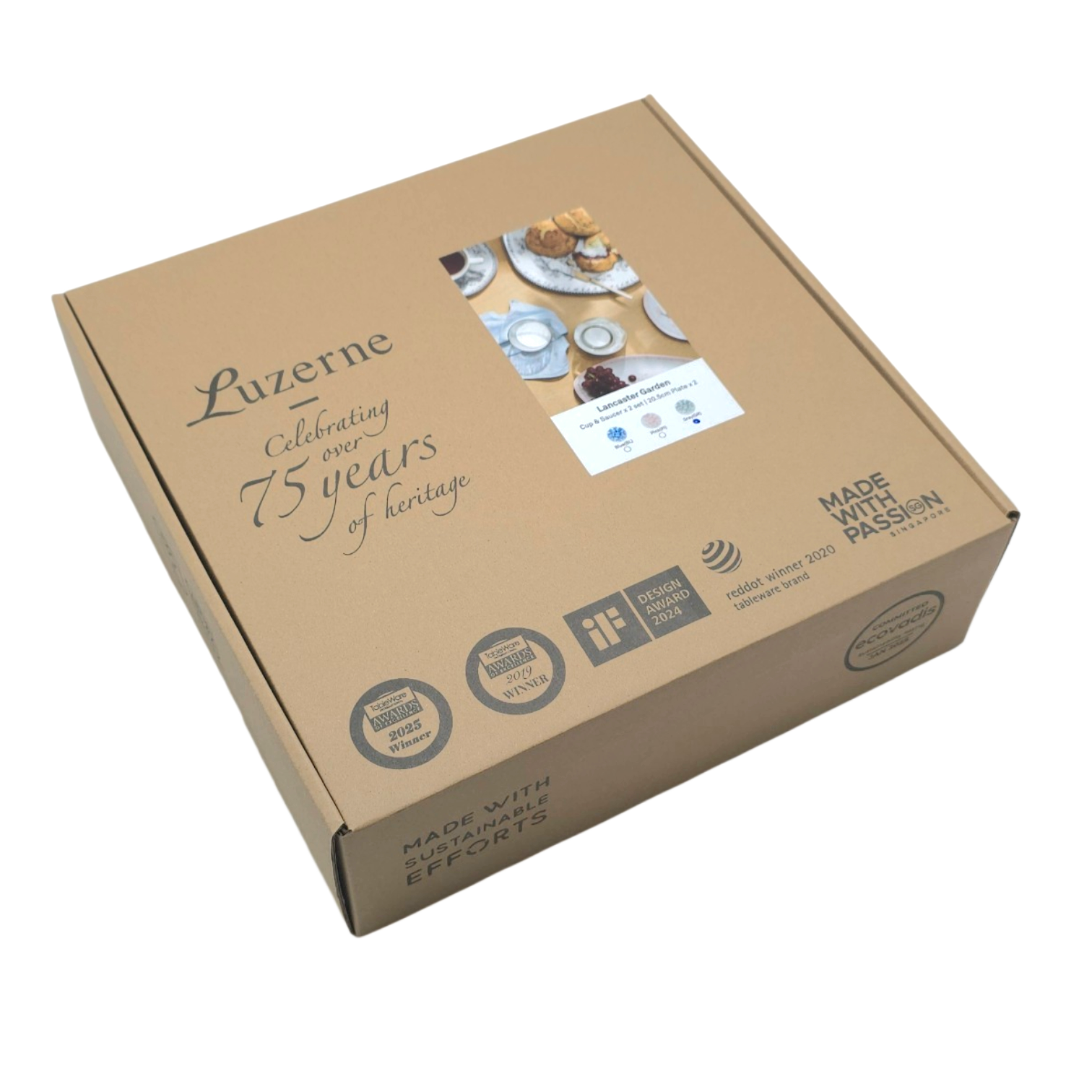 Lancaster Garden Hi-Tea Set - Luzerne – Luzerne Singapore