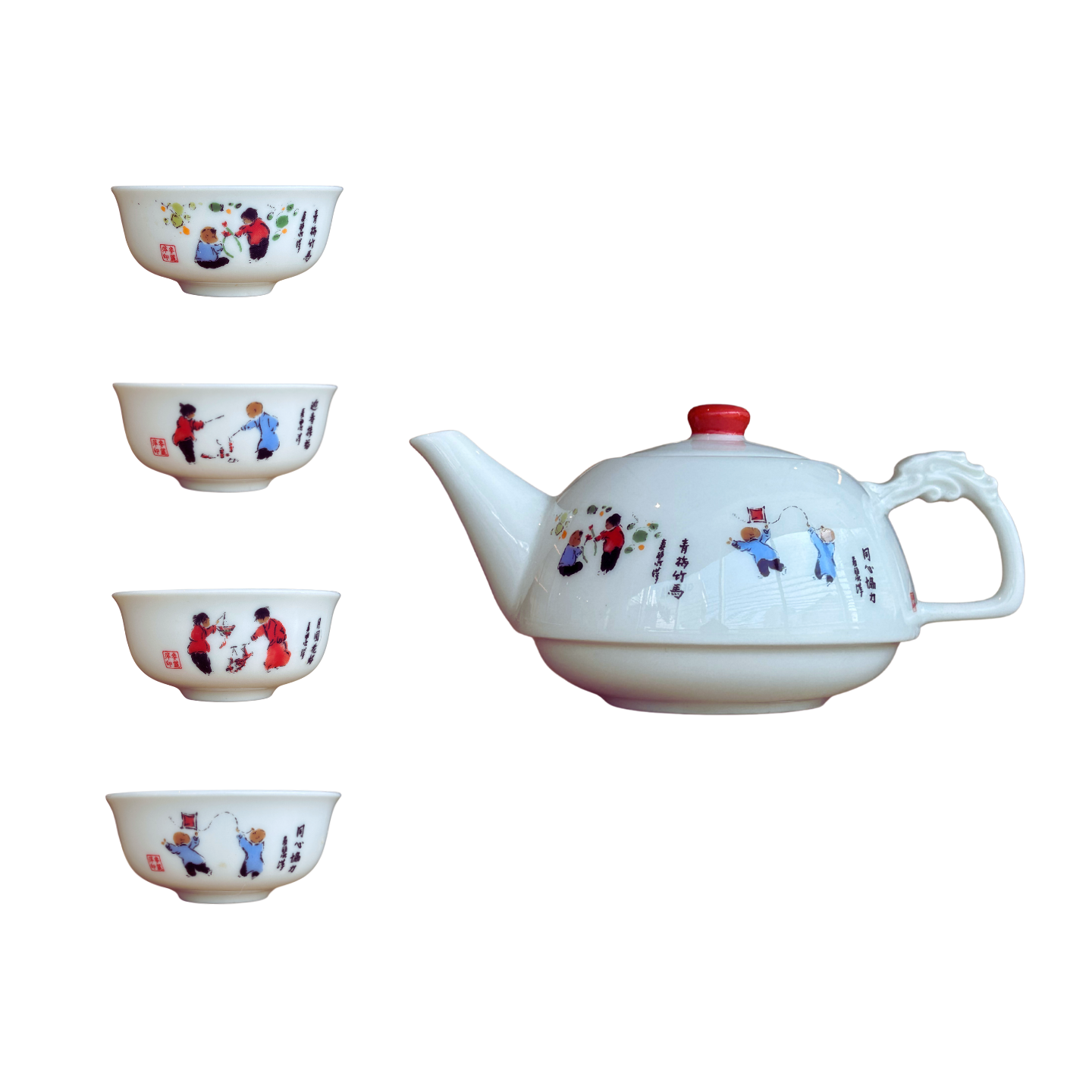 Lucerna Tea Set Oriental Tea Set in Gift Box - Luzerne – Luzerne Singapore