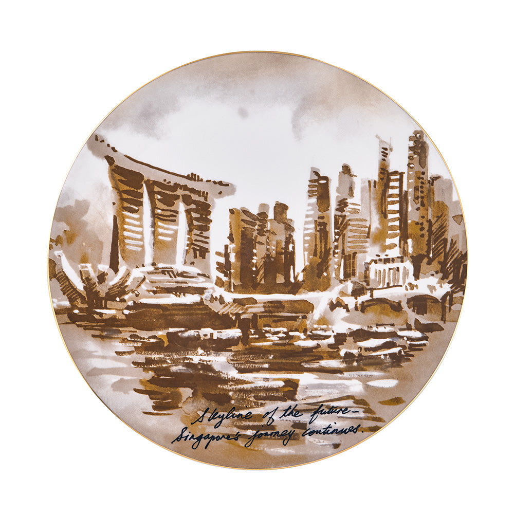 SG60 Singapura Plate - 2020s and Beyond - Shaping Tomorrow's Singapore