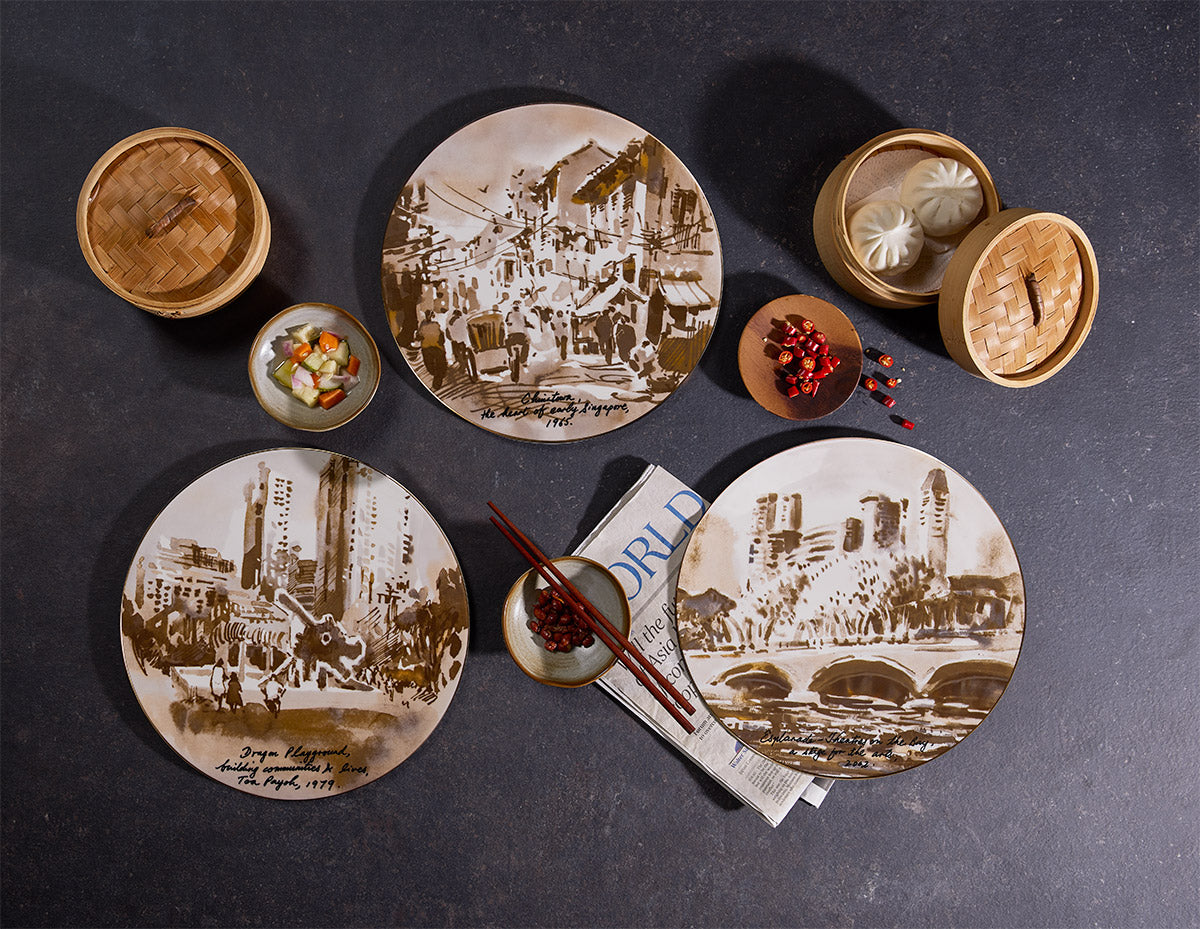 SG60 Singapura Plate - 2020s and Beyond - Shaping Tomorrow's Singapore