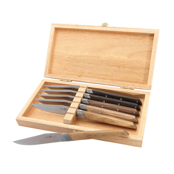 Steak Knife Set 6 Pieces with Box - SOLA